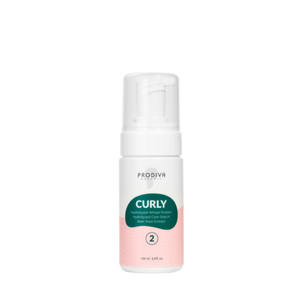 Prodiva Curly ШАГ 2 Фиксатор нейтрализатор для прикорневого объема и завивки волос