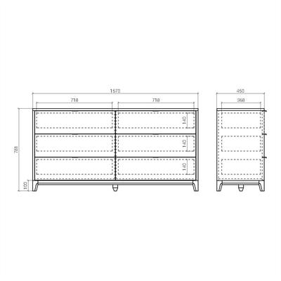 Комод Case CS059