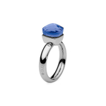 Кольцо Qudo Firenze bermuda blue 18.5 мм 611634/18.4 BL/S размер 18,5