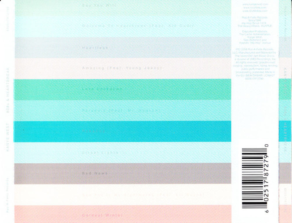 Kanye West — 808s & Heartbreak (CD)
