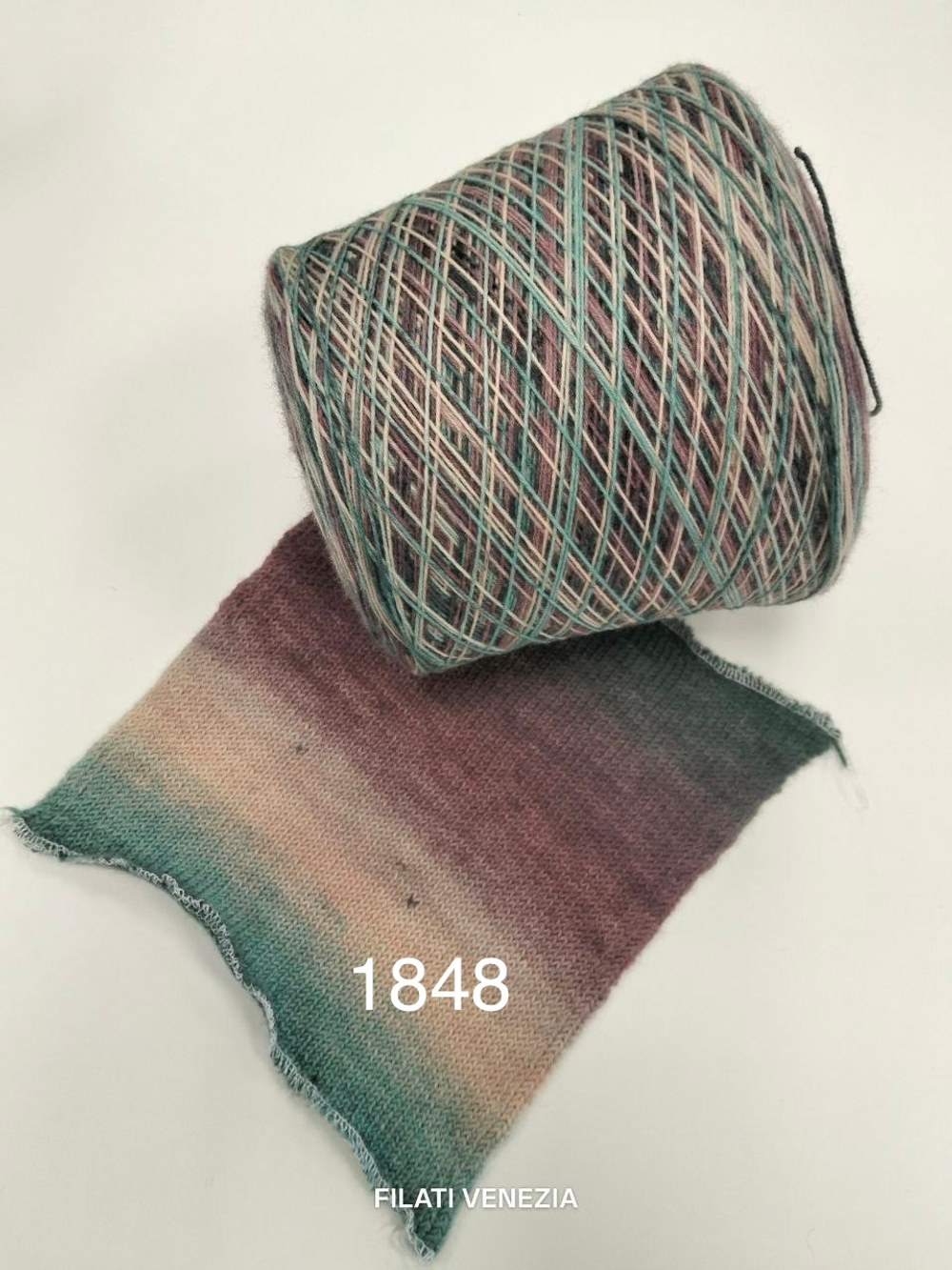 Calzetteria Degrade, Filati Venezia, 75% меринос 25% ра, 400 м/100гр цвет 1848