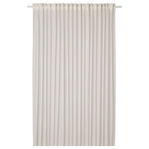 Штора IKEA ANGSFRYLE (АНГСФРАЙЛ), Белый, 300х250 см
