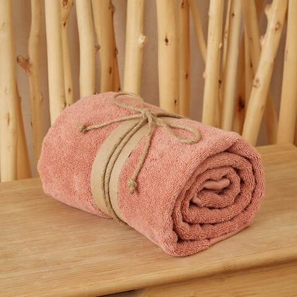 Полотенце для СПА 84х152 Onsilk Шанти терракотовое