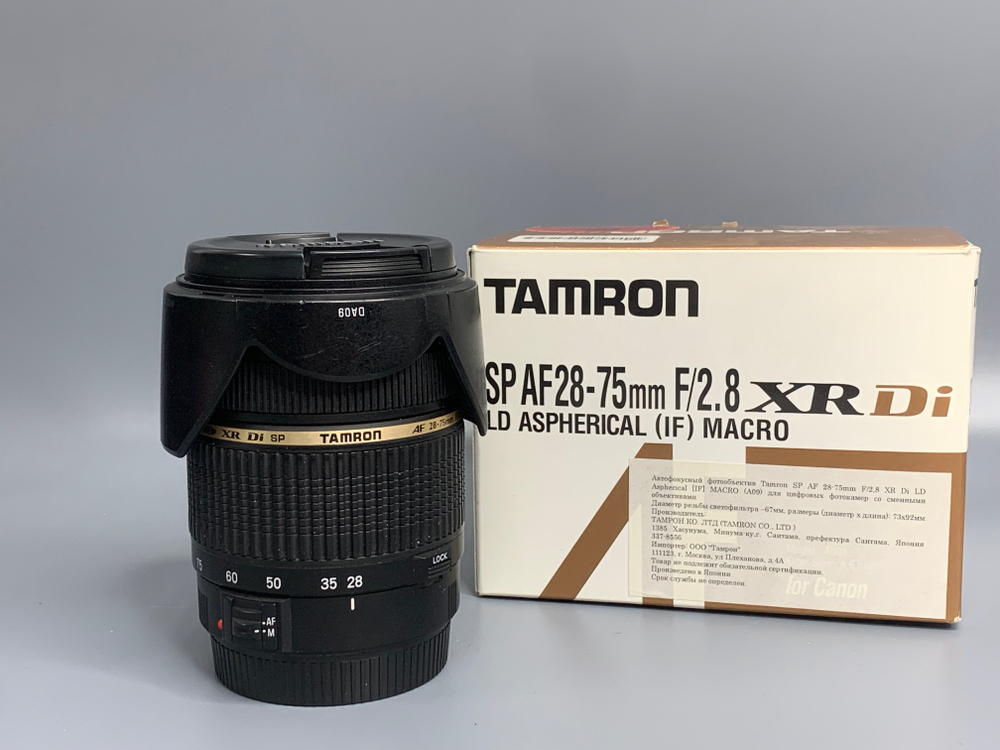 Tamron SP AF 28-75mm 2.8 XR Di LD Asph. IF Macro Canon EF