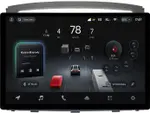 Магнитола для Mitsubishi Pajero 4 2006-2011 (Rockford, без штатной навигации, рамка 9) - Teyes CC4-PRO монитор 13" 2K QLED на Android 13, Быстрейшая, Snapdragon 778G, ИИ, CarPlay, DSP, 4G SIM-слот