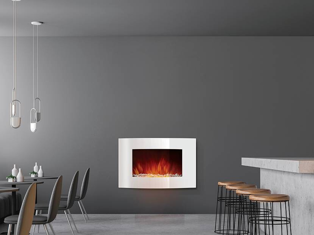 Электрокамин Electrolux EFP/W-1200URLS White