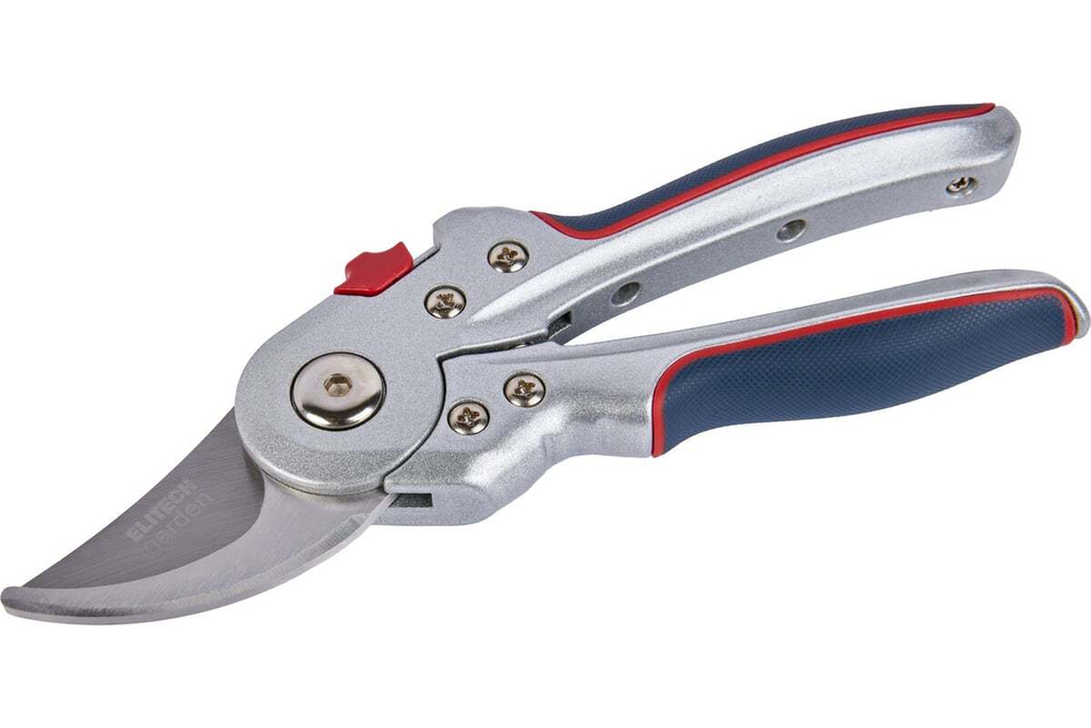 Секатор Elitech плоскостной пружинный металлический PB 04 Garden