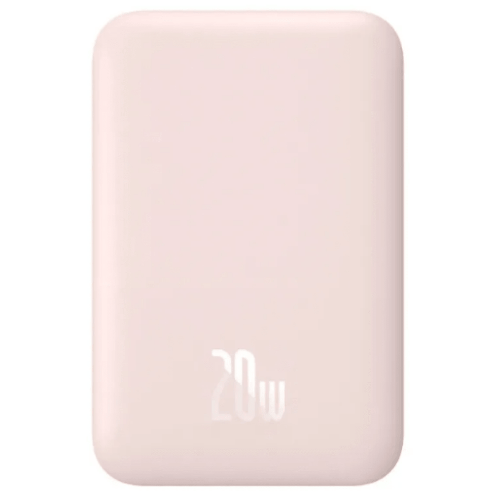 Внешняя АКБ Baseus Magnetic Mini Fast Charge 10000mAh 20W MagSafe-Розовый