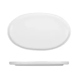 Блюдо овальное 24,4*14,5 см h1,7 см для подачи белое фарфор NEW P.L. Proff Cuisine [5]