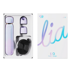 Сиреневый вакуумный клиторальный стимулятор 12,6см Zalo Lia Suction Massager Lavender Purple