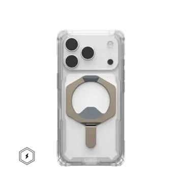 UAG Plasma XTE with MagSafe Series Case for Apple iPhone 17 Pro Clear/Titanium (Прозрачный)