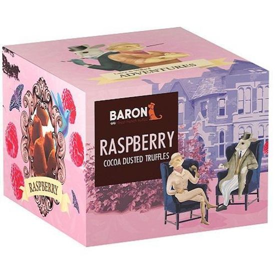 Французские трюфели "Baron" с кусочками малины, 100 гр . Франция
