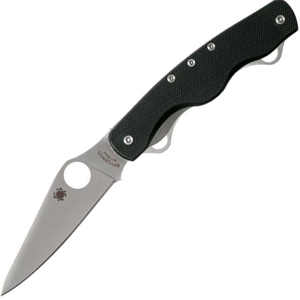 Цена наСкладной многофункциональный нож ClipiTool™ Standard™ - Spyderco Multi-Tool 208GP, сталь 8Cr13MoV Satin Plain, рукоять стеклотекстолит G10, чёрный