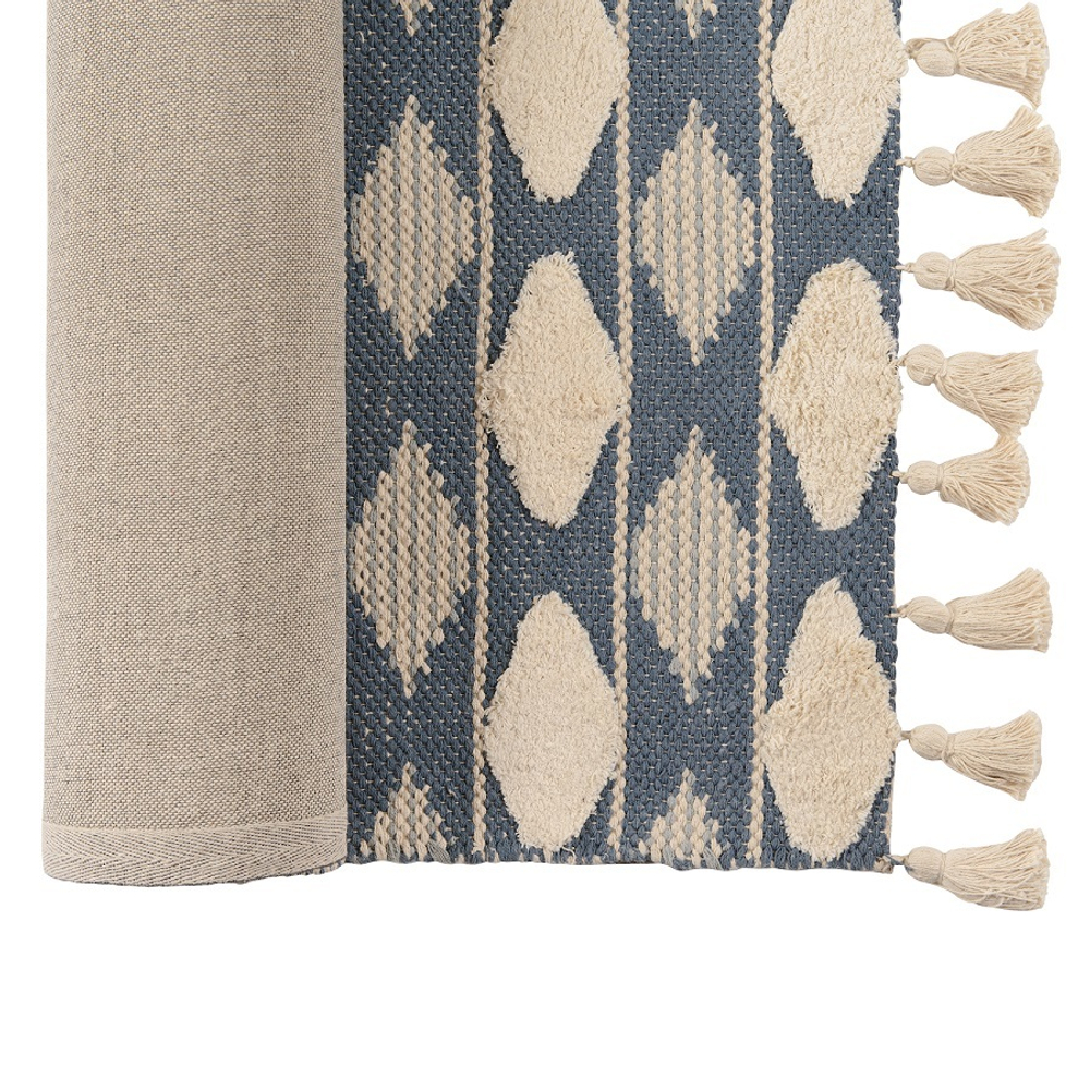 Ковер 160х230 Tkano  Ethnic Argyle синий