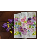 Полотенце кухонное "Анютины глазки"