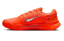 Мужские кроссовки теннисные Nike Zoom GP Challenge 1 Clay Premium - hyper crimson/metallic silver