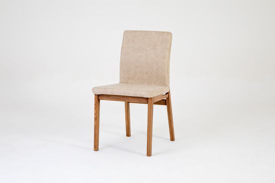 Стул Франк (дуб/тон 004 светлый дуб с коричневой патиной/ткань 3-100 C Oxford 100)