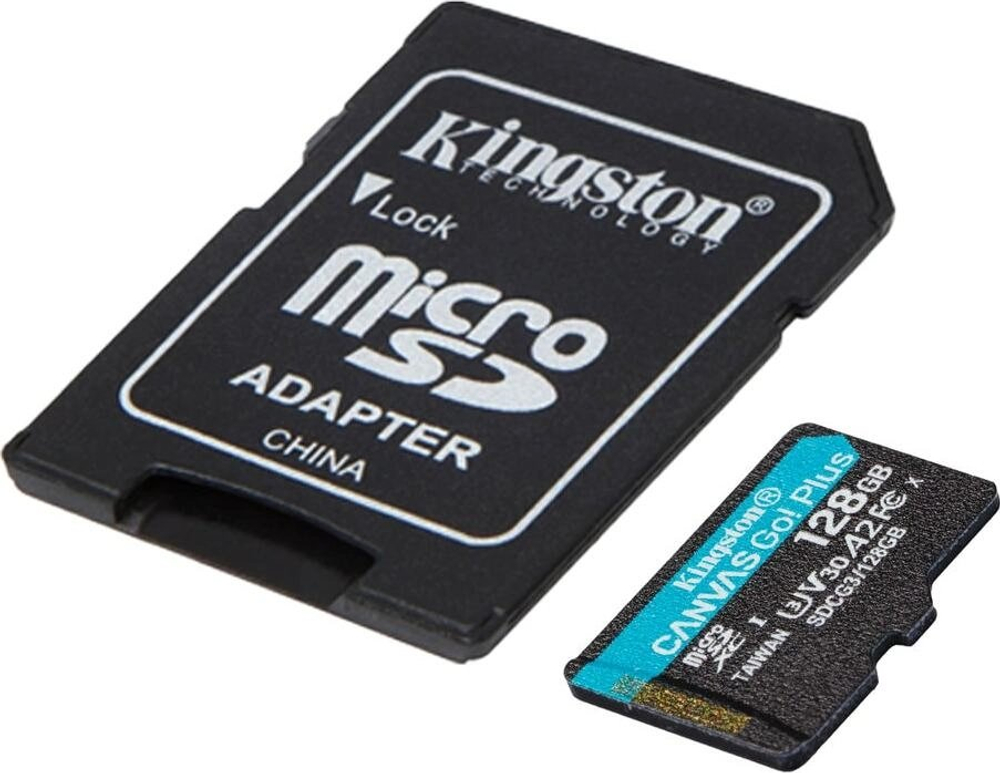 Карта Памяти Kingston Canvas Go Plus microSDXC 128GB