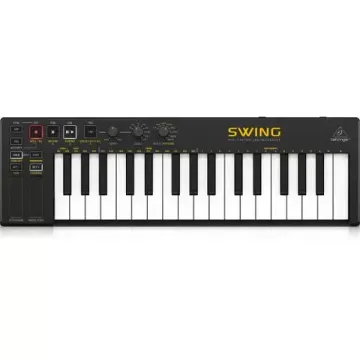 BEHRINGER SWING - USB MIDI контроллер, 32 клавиши, 64-шаговый секвенсор