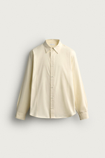 РУБАШКА RELAXED FIT С ДЕКОРАТИВНЫМИ ШВАМИ — ZARA