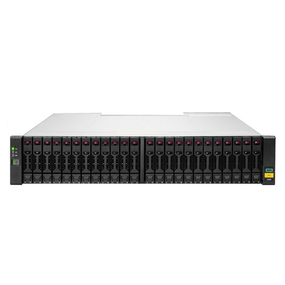 Система хранения HPE MSA 2060 24х2.5" Fibre Channel 16Gb, R0Q74A