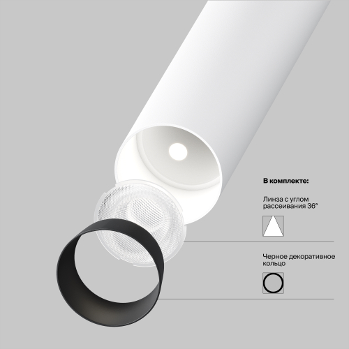 Накладной светодиодный светильник Maytoni Focus T C141CL-L125-6W4K-W