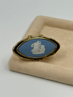 Футляр для помады голубой Wedgwood by Stratton