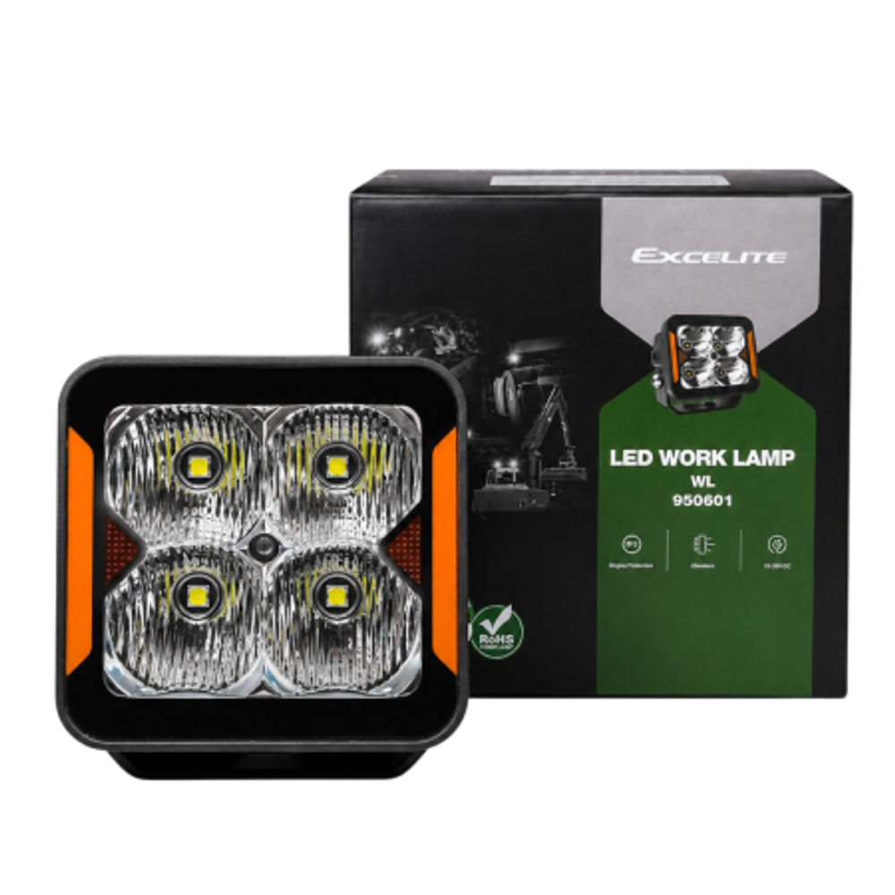 Фара светодиодная 10-30V 20W 5700K EXCELITE (OSRAM/4, дальний свет, 82x62x91,65), 1 шт