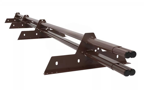 Снегозадержатель KLIFF 40x20 RAL8017, 3м
