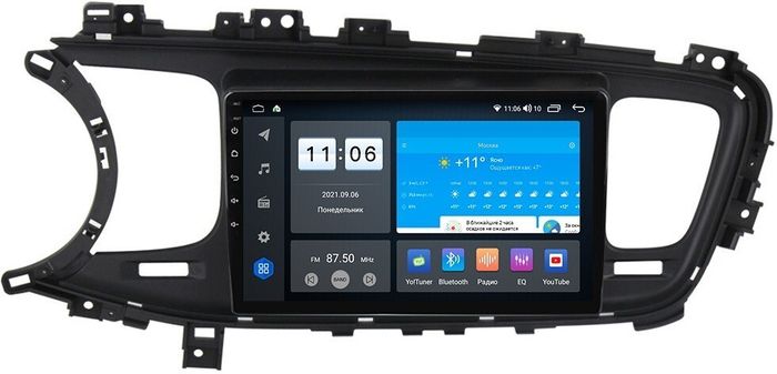 Магнитола для KIA Optima 3 2013-2015 TF - ZX470R9-7862 Android 10, Быстрая, CarPlay, 4G SIM-слот