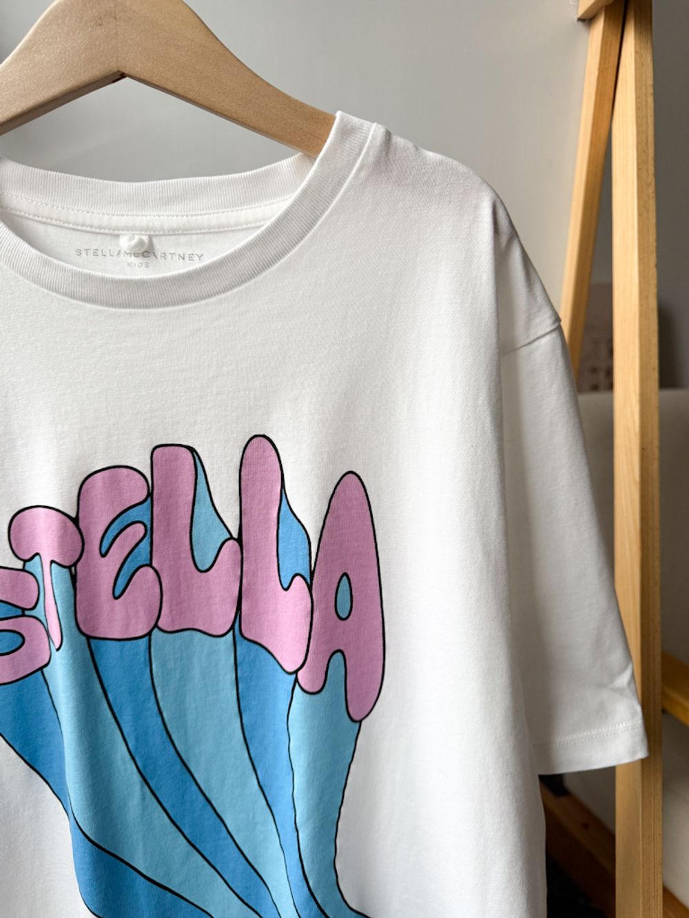 Хлопковая футболка Stella McCartney, 158