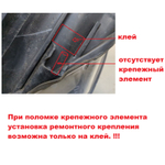 Кронштейн крепления фары для Opel Zafira B 2005-2014г