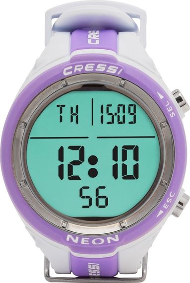 Подводный компьютер Cressi Neon Бело-фиолетовый