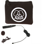 AKG C417PP петличный конденсаторный микрофон, круговой, черный, адаптер фантомного питания в разъёме XLR