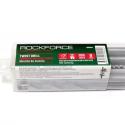 Сверло по металлу 4.5мм HSS(10шт), в пластиковом футляре RockForce##Rock FORCE RF-DSP45