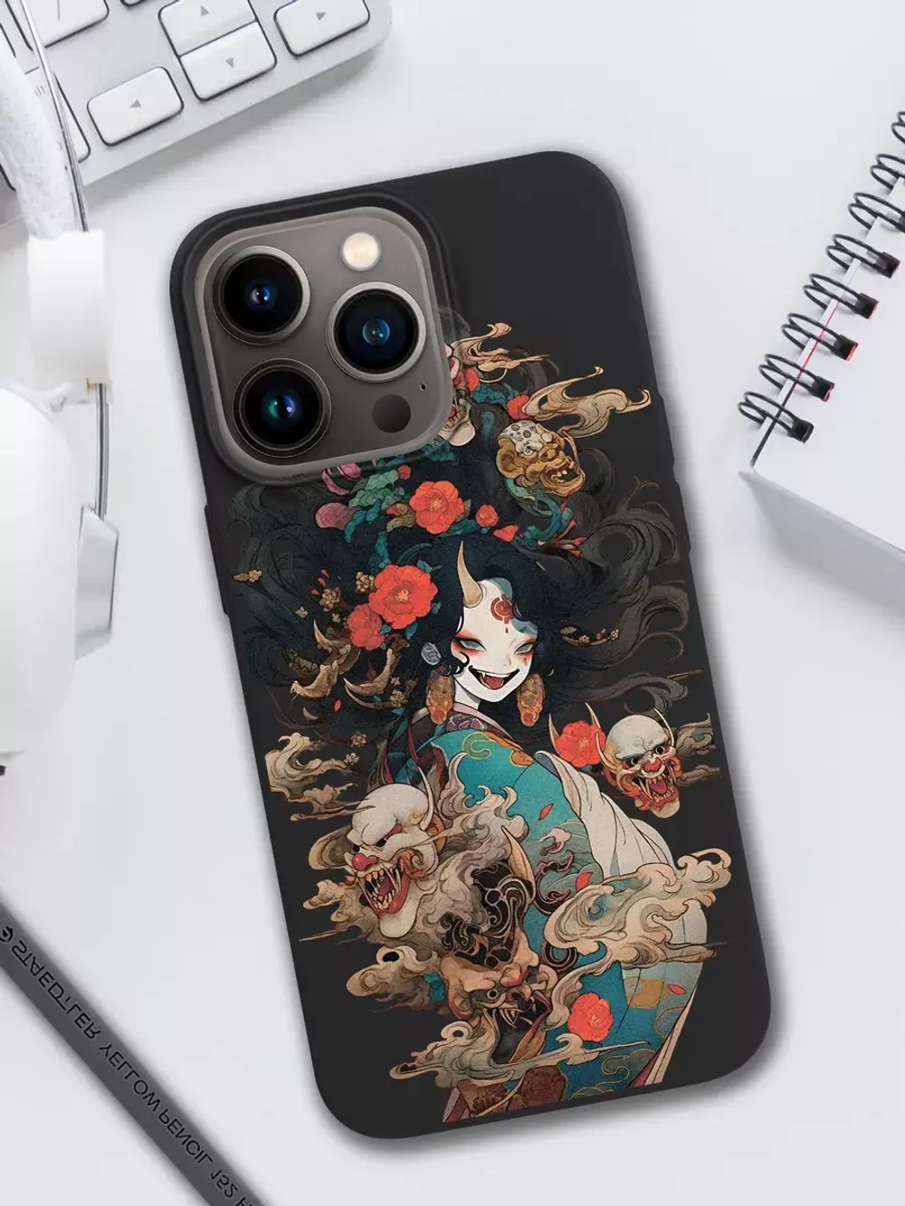 Чехол на iPhone 15 Pro с 3D принтом