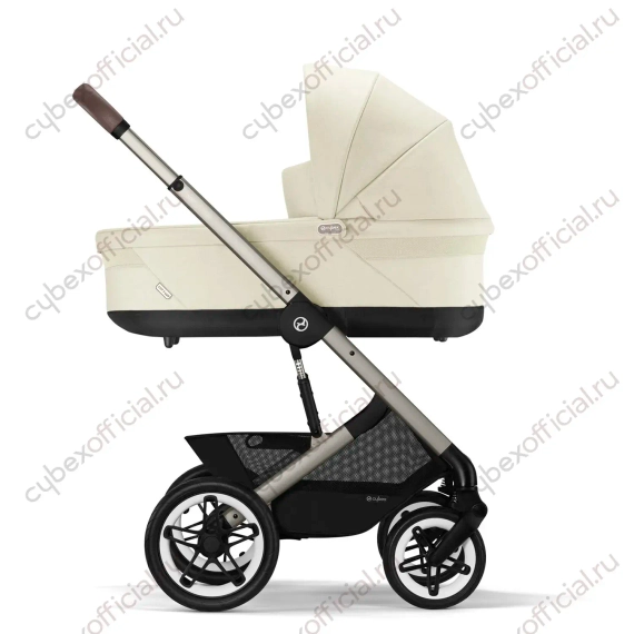 Детская коляска Cybex Talos S Lux 3 в 1 TPE Seashell Beige