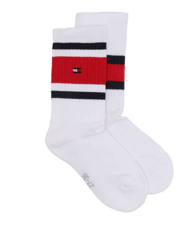 Носки 2 пары flag Tommy Hilfiger - белый(394020001)