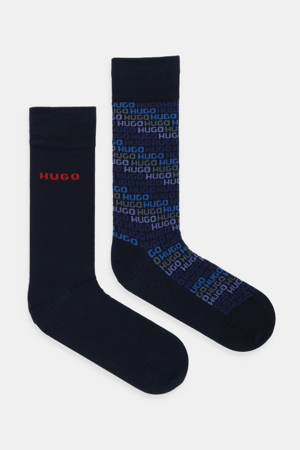 Носки (2 пары) мужские HUGO 2P RS ALL OVER