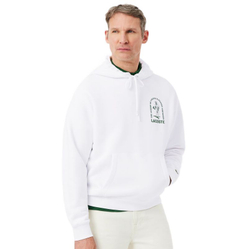Куртка теннисная Lacoste Loose Fit Printed - white