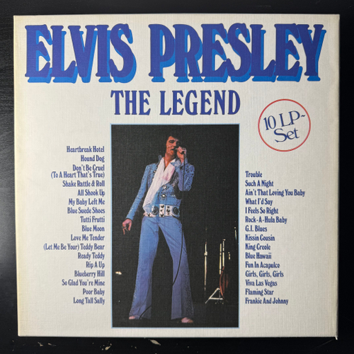 Elvis Presley - The Legend 10LP (Германия 1983г.)