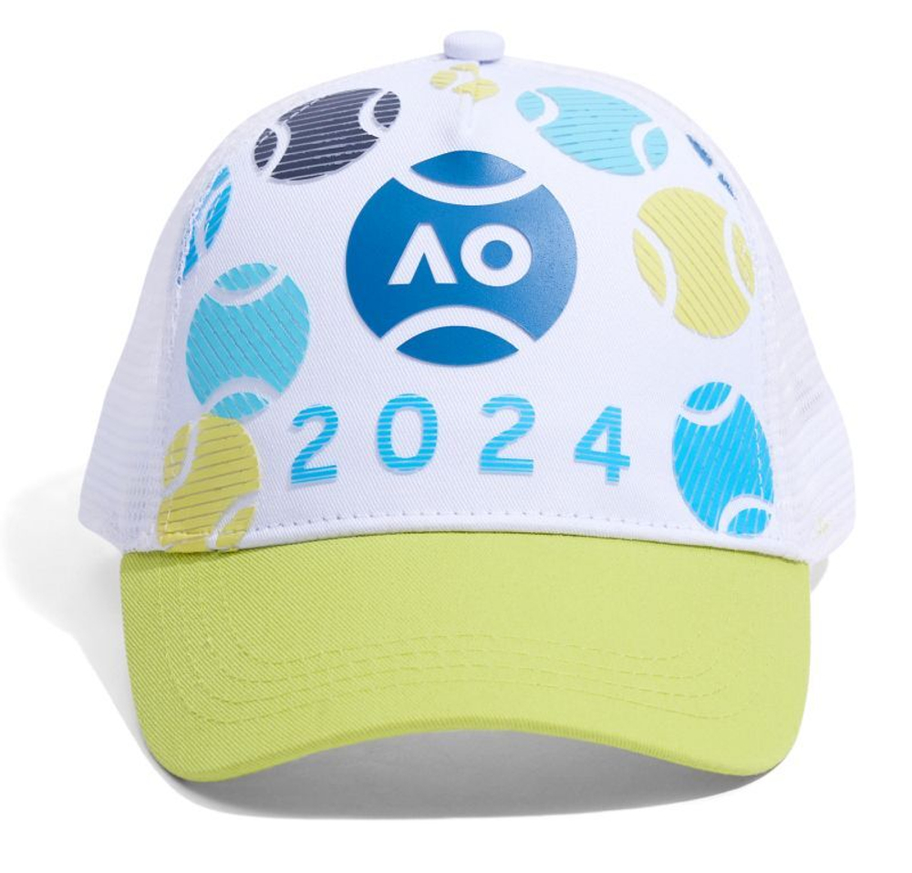 Теннисная кепка Australian Open Kids Trucker Cap (OSFA) - разноцветный
