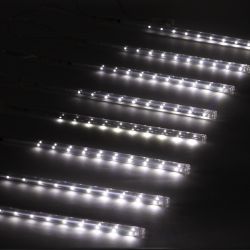 ENOS-02H ЭРА Гирлянда LED Сосульки 2,1м холодный свет, 7V, IP44 | Гирлянды