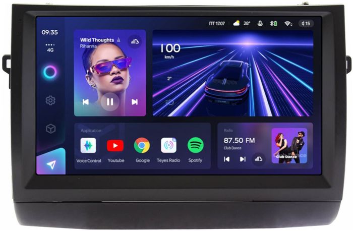 Магнитола для Toyota Prius 20 2003-2011 (вниз, авто с JBL) - Teyes CC3L на Android 10, CarPlay, 4G SIM-слот