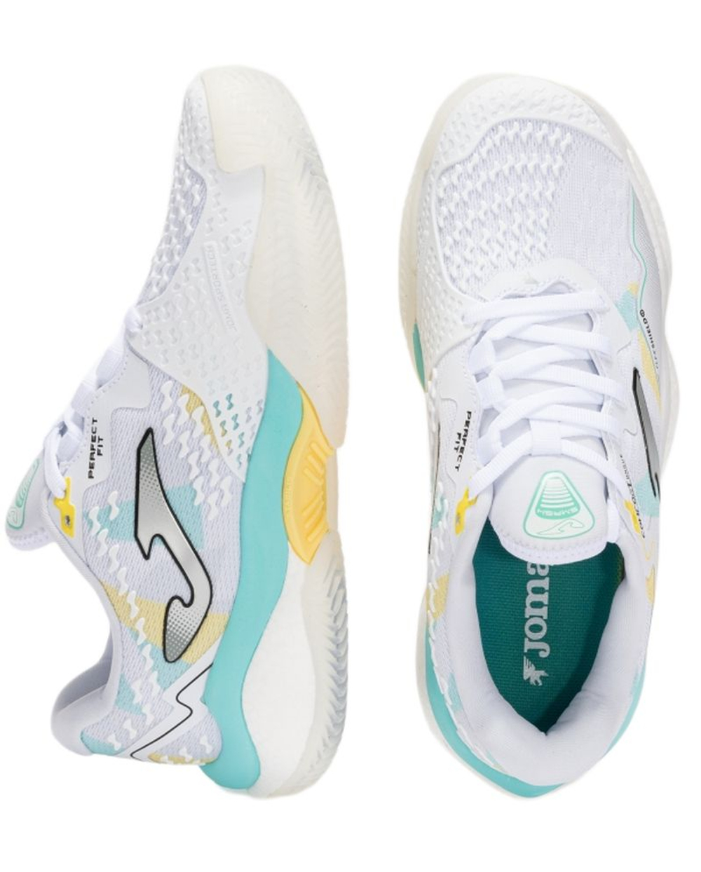 Женские кроссовки для падела Joma Smash Lady 2532 - white/blue