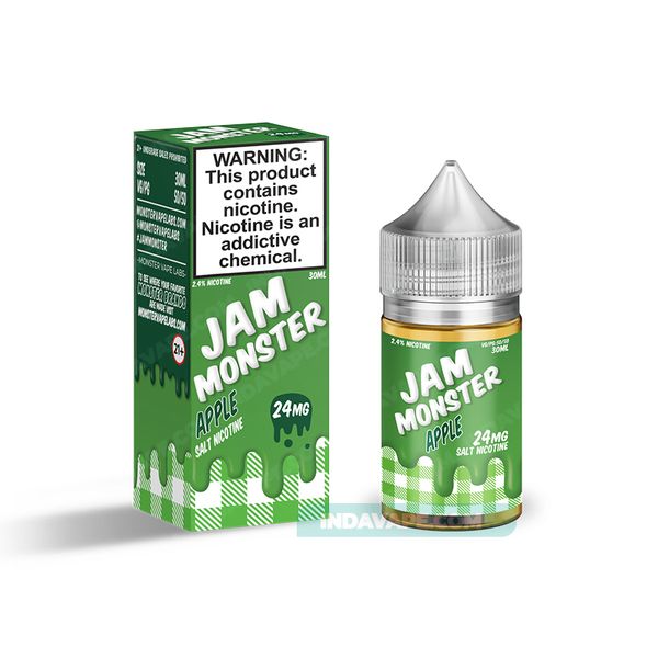 Купить Жидкость JAM MONSTER SALT - Apple 30 мл