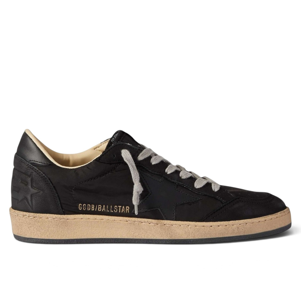 Men's Ball Star in nylon and nubuck leather with black leather star