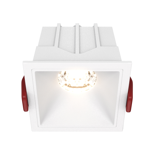 Встраиваемый светодиодный светильник Maytoni Alfa LED DL043-01-10W3K-SQ-W