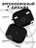 Чехол для Airpods 3 Gurdini силиконовый с карабином Черный
