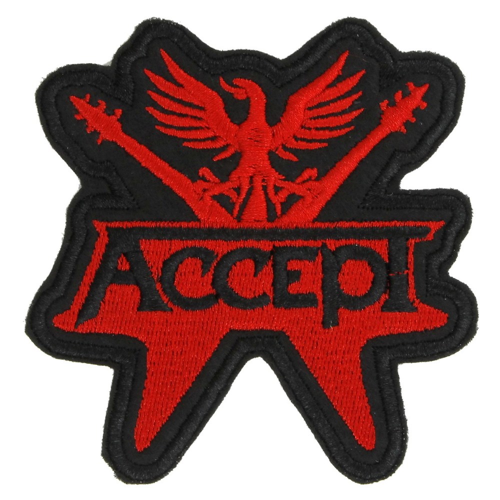 Нашивка с вышивкой группы Accept
